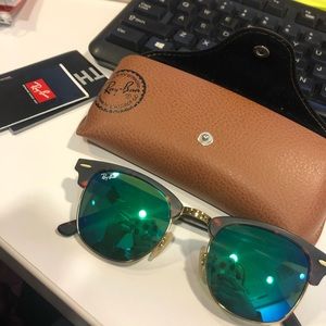 Ray Ban Blue Lens Sunglasses